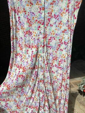 Rails Floral Button-Front skirt in Pastel Multi color print